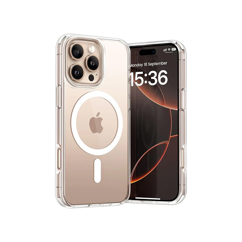 Clear MagSafe Shockproof Rugged Magnet Case
