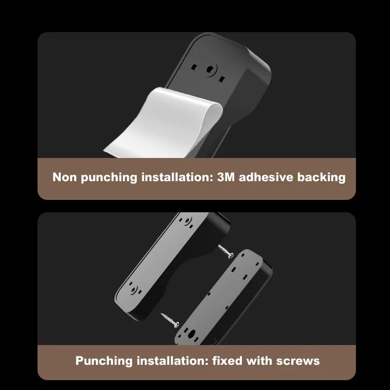 X6 4.3 IPS Screen Indoor/Outdoor Smart Video Doorbell