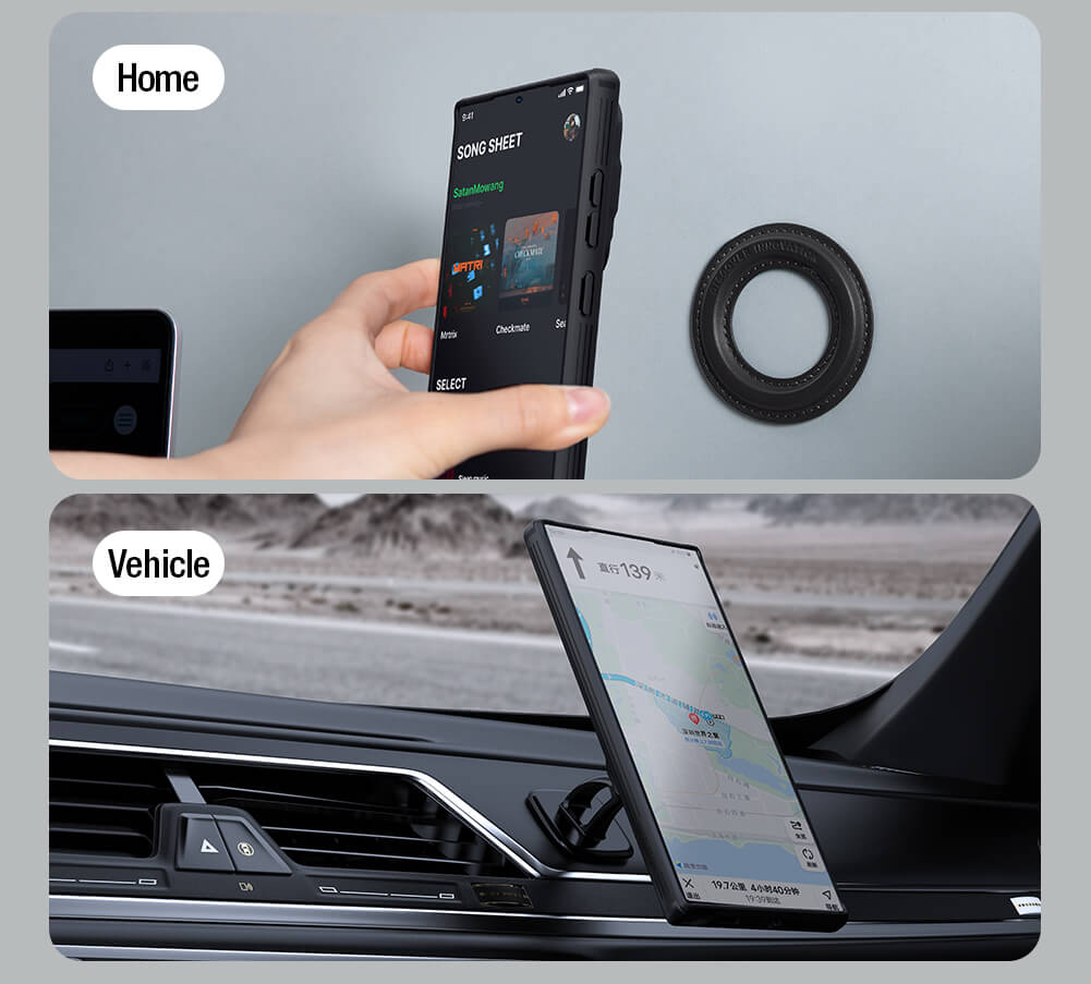 Nillkin Camshield Prop Magnetic Camera protective cover case for Samsung Galaxy S24 Ultra