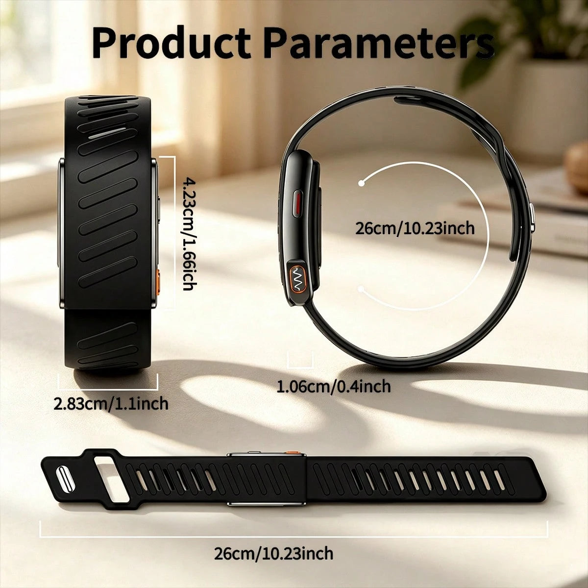 Screenless Fitness Band Bracelet