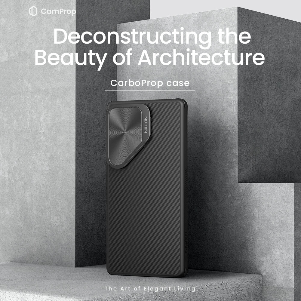 Nillkin CarboProp Magnetic MagSafe Overlay Aramid fiber armor case for Samsung