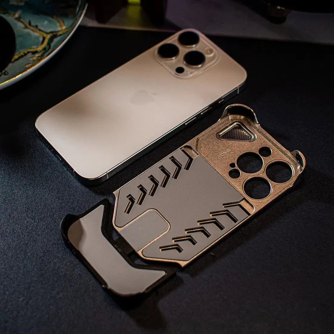 Futuristic Cyber Armor Shield Case for iPhone
