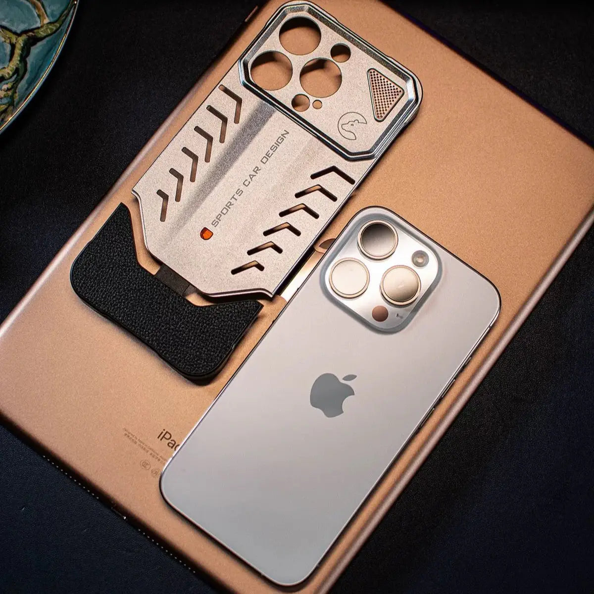Futuristic Cyber Armor Shield Case for iPhone