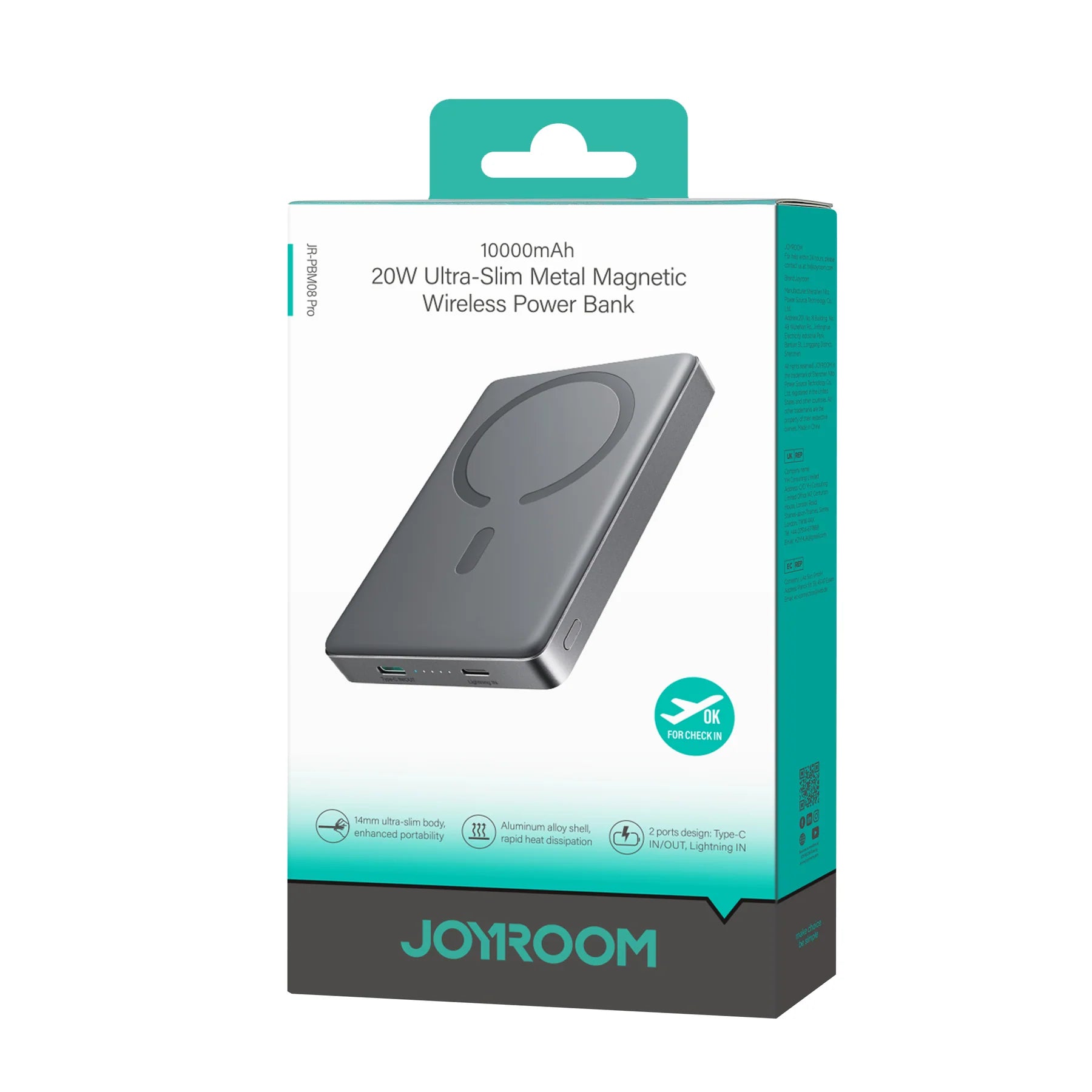 JOYROOM (JR-PBM08/JR-PBM08 Pro) 20W Power Bank( 5000mAh/10000mAh)