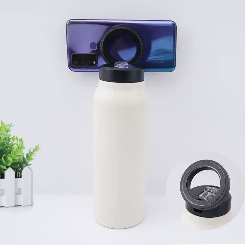 Goji Insulated Water Bottle with Magnetic Phone Holder