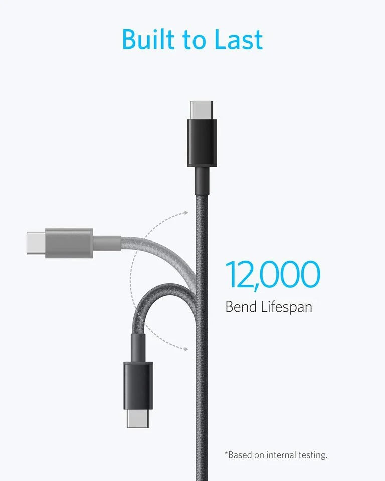Anker USB C to USB C Cable 60W Fast Charging Cable A8752