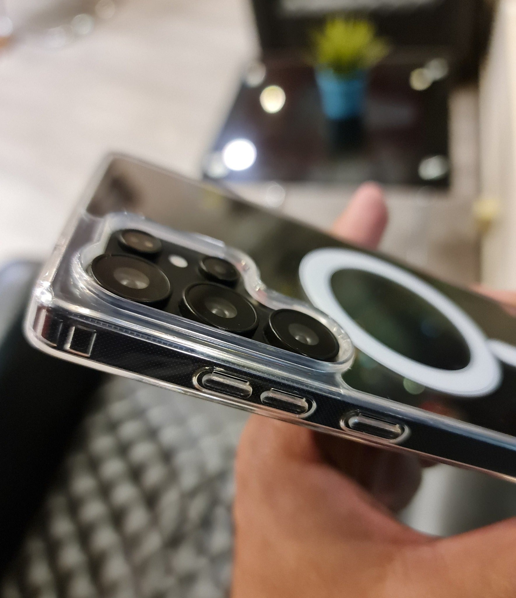 Clear MagSafe compatible Case For Samsung