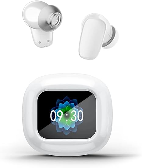 S09 Bluetooth Earphones with Smart screen