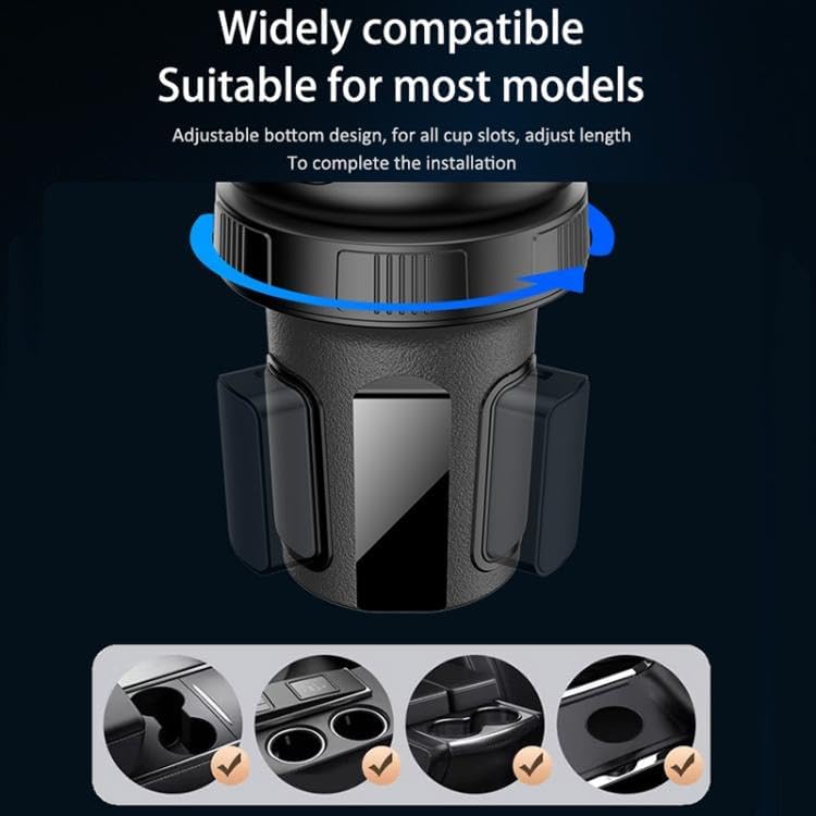 Yesido C180 – 3-in-1 Multifunctional Car Mount with Tray and Cup Holder