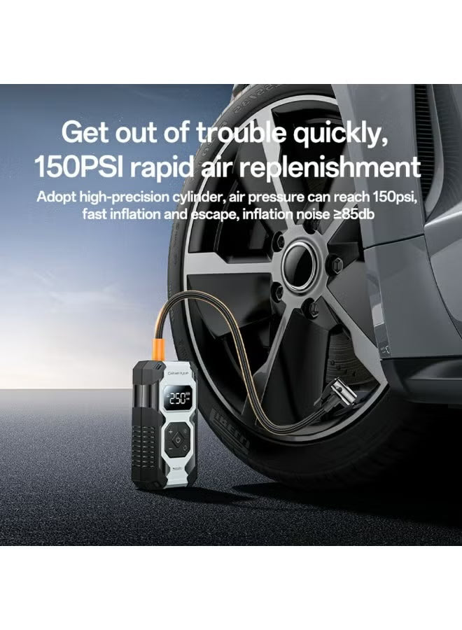 Yesido VC12 Portable Electric Air Pump, 5-Mode Compressor with LED Light