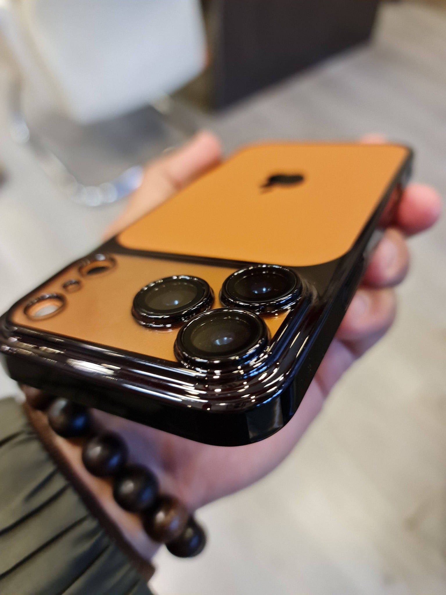 High Quality Trending Luxury Hard PC Leather Phone Case