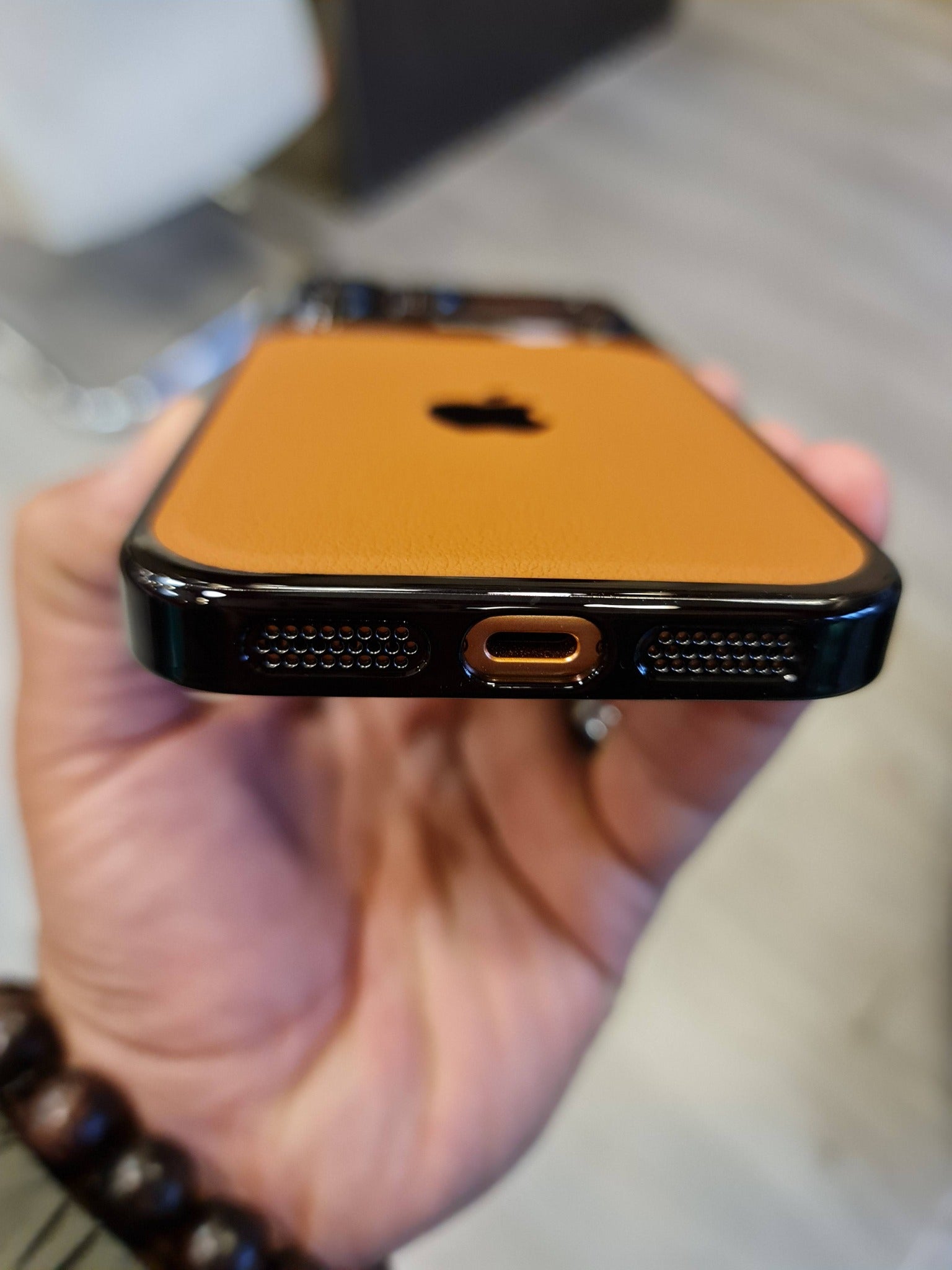 High Quality Trending Luxury Hard PC Leather Phone Case