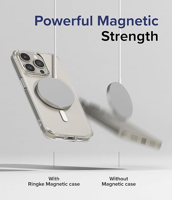 Clear MagSafe Shockproof Rugged Magnet Case