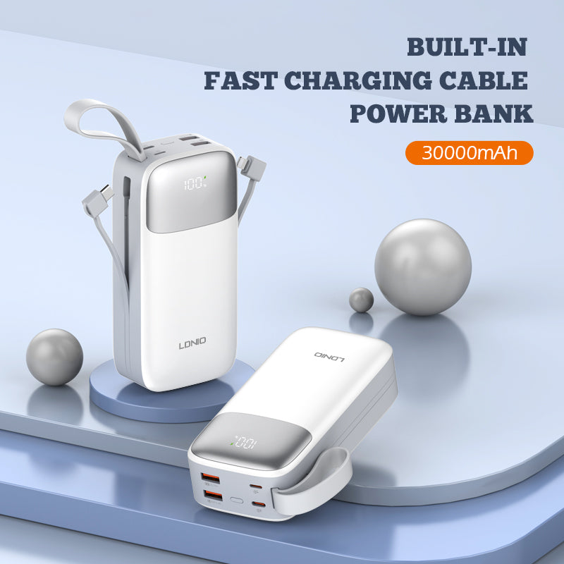 LDNIO 30000mAh Power Bank PQ30