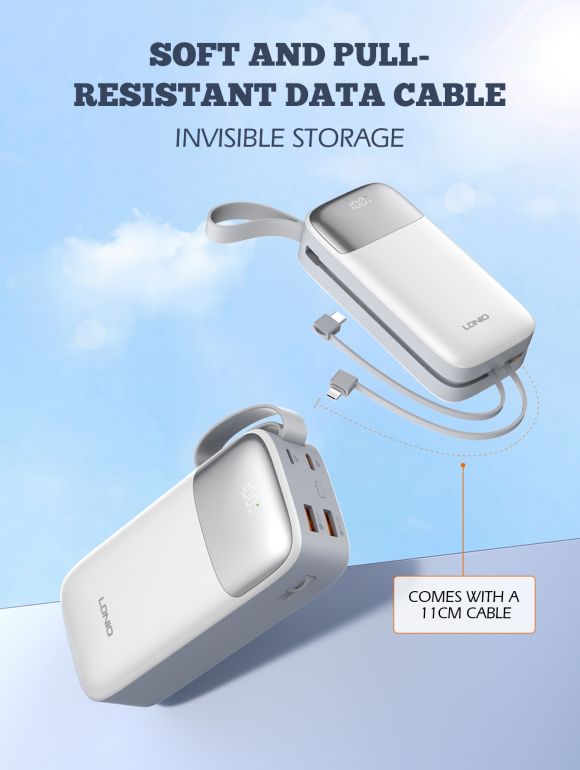 LDNIO 30000mAh Power Bank PQ30