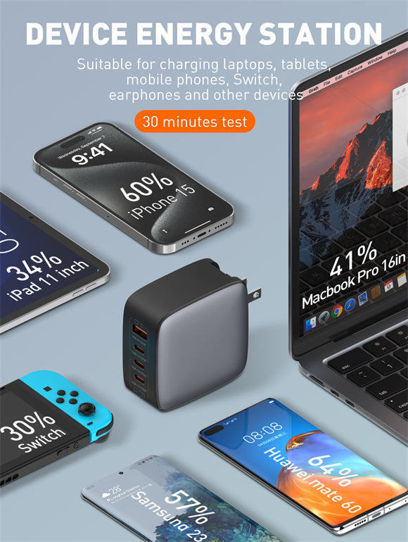 LDNIO 100W GaN Supper Fast Charger Q408