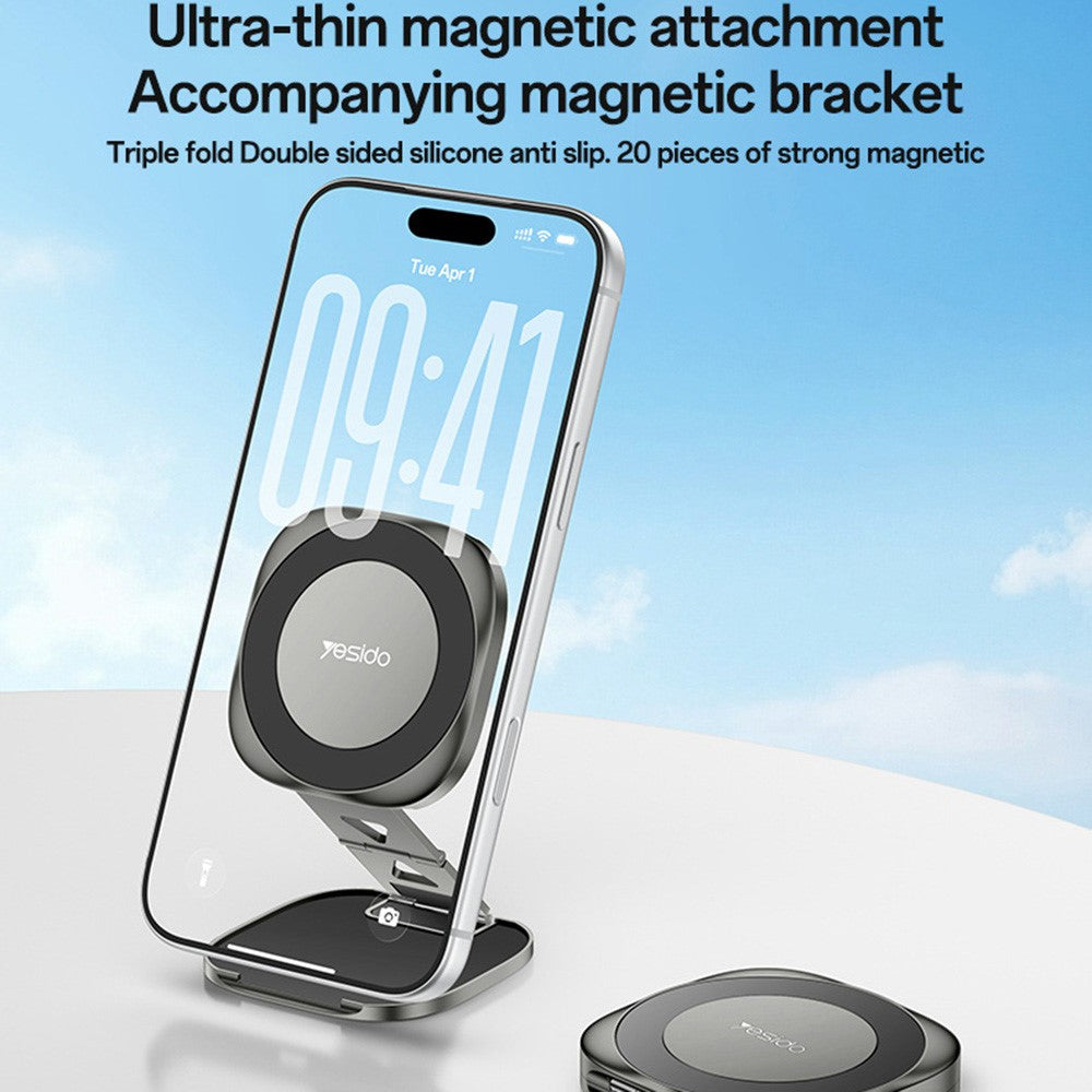 Yesido C301 Magnetic Foldable Desktop Phone Holder