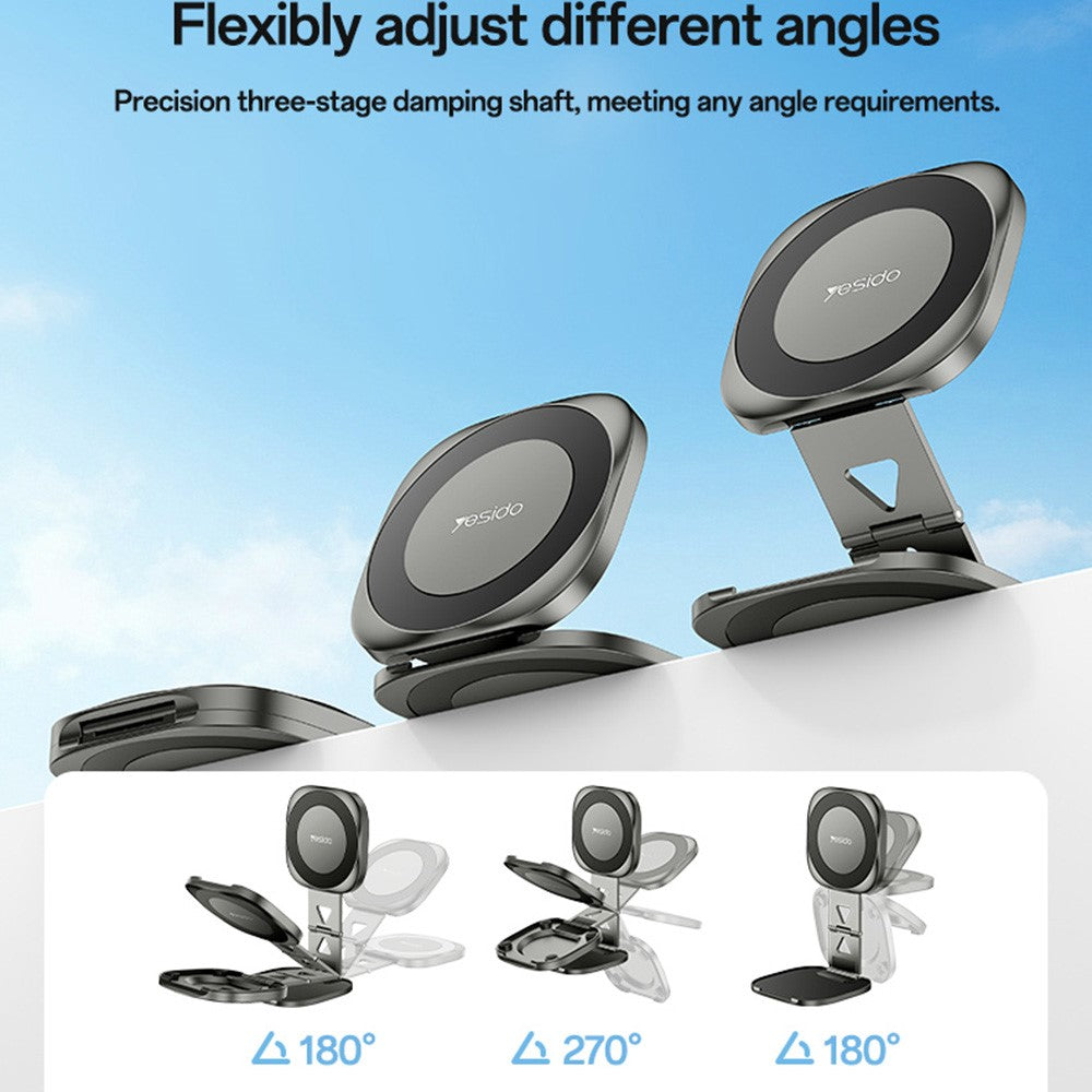 Yesido C301 Magnetic Foldable Desktop Phone Holder