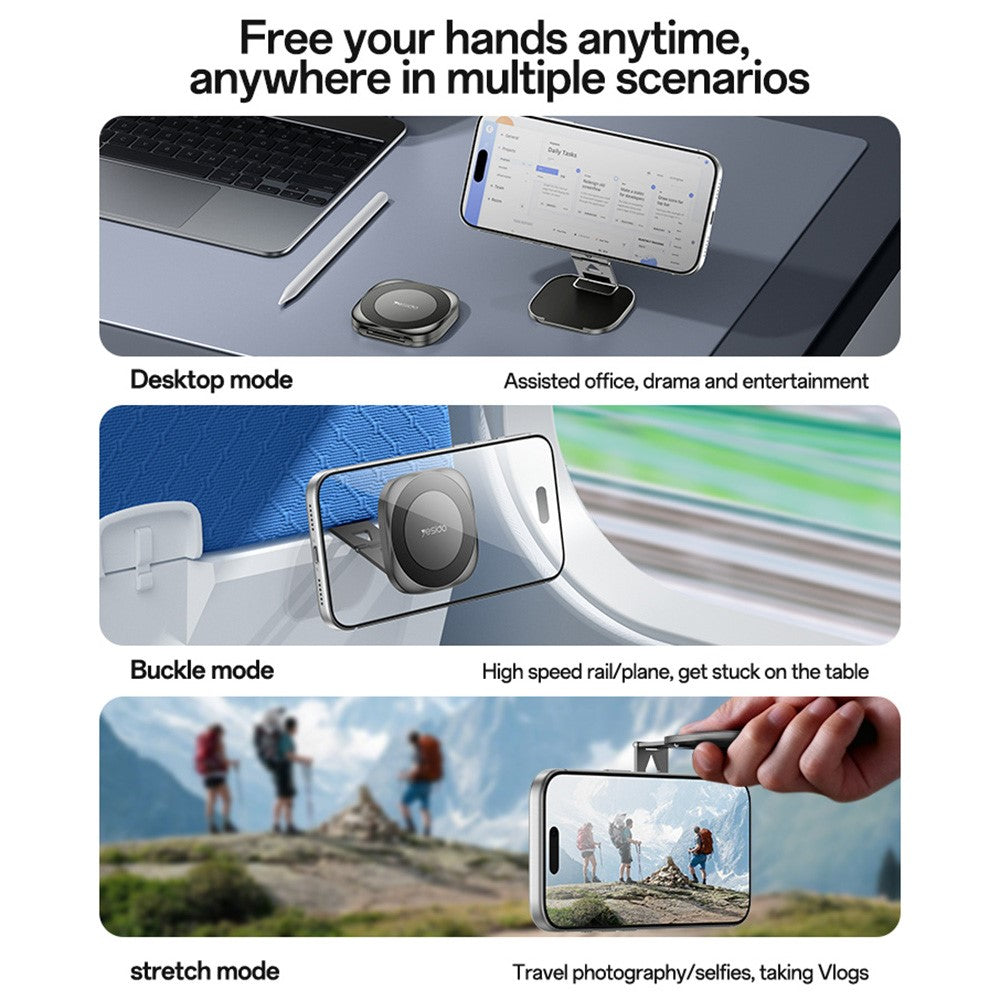 Yesido C301 Magnetic Foldable Desktop Phone Holder