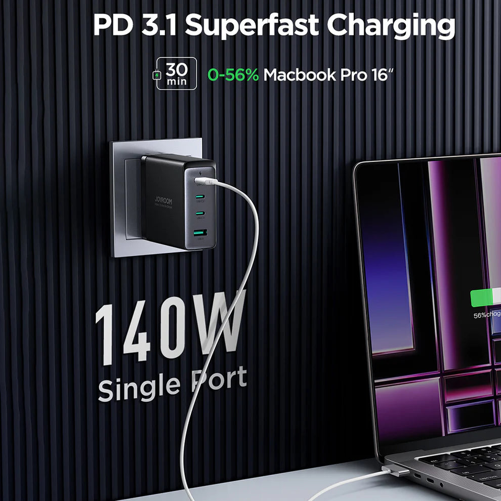 JOYROOM GaN Ultra JR-TCG05EU 140W 3C1A Fast Charger