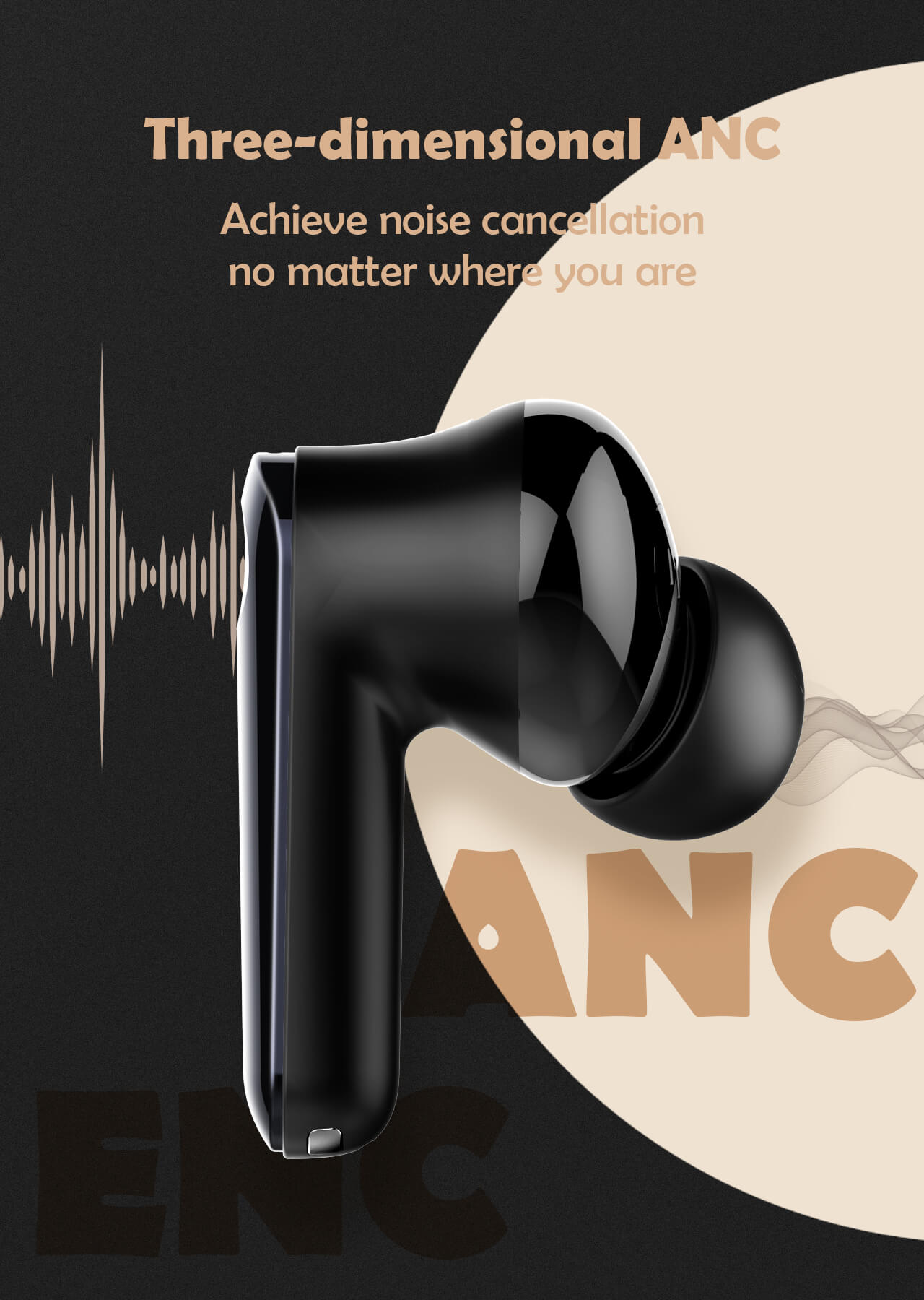 LDNIO Wireless Stereo BT Earbud in-ear Earphone T06