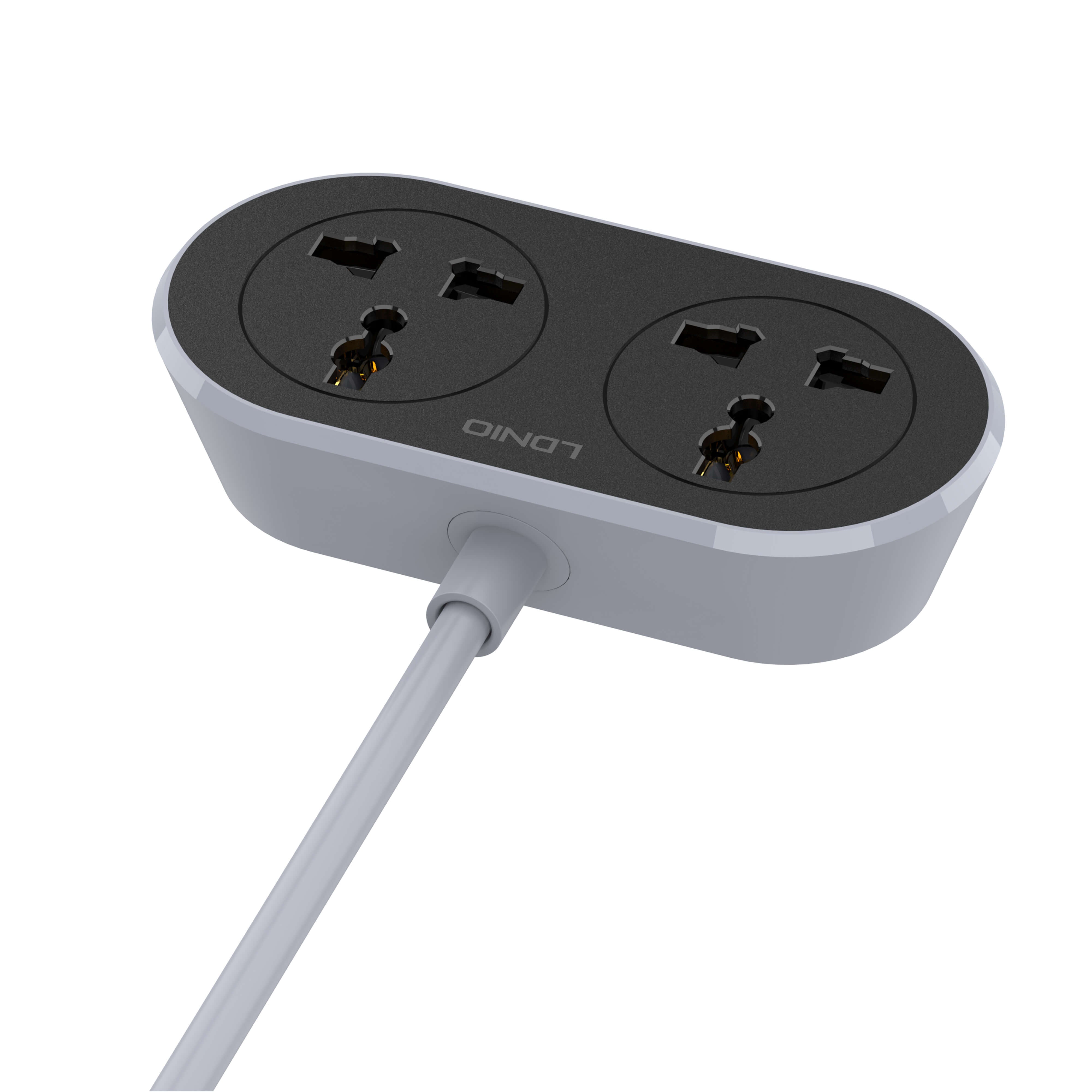 LDNIO 2 AC Outlet Universal Extension Power Socket SC2018