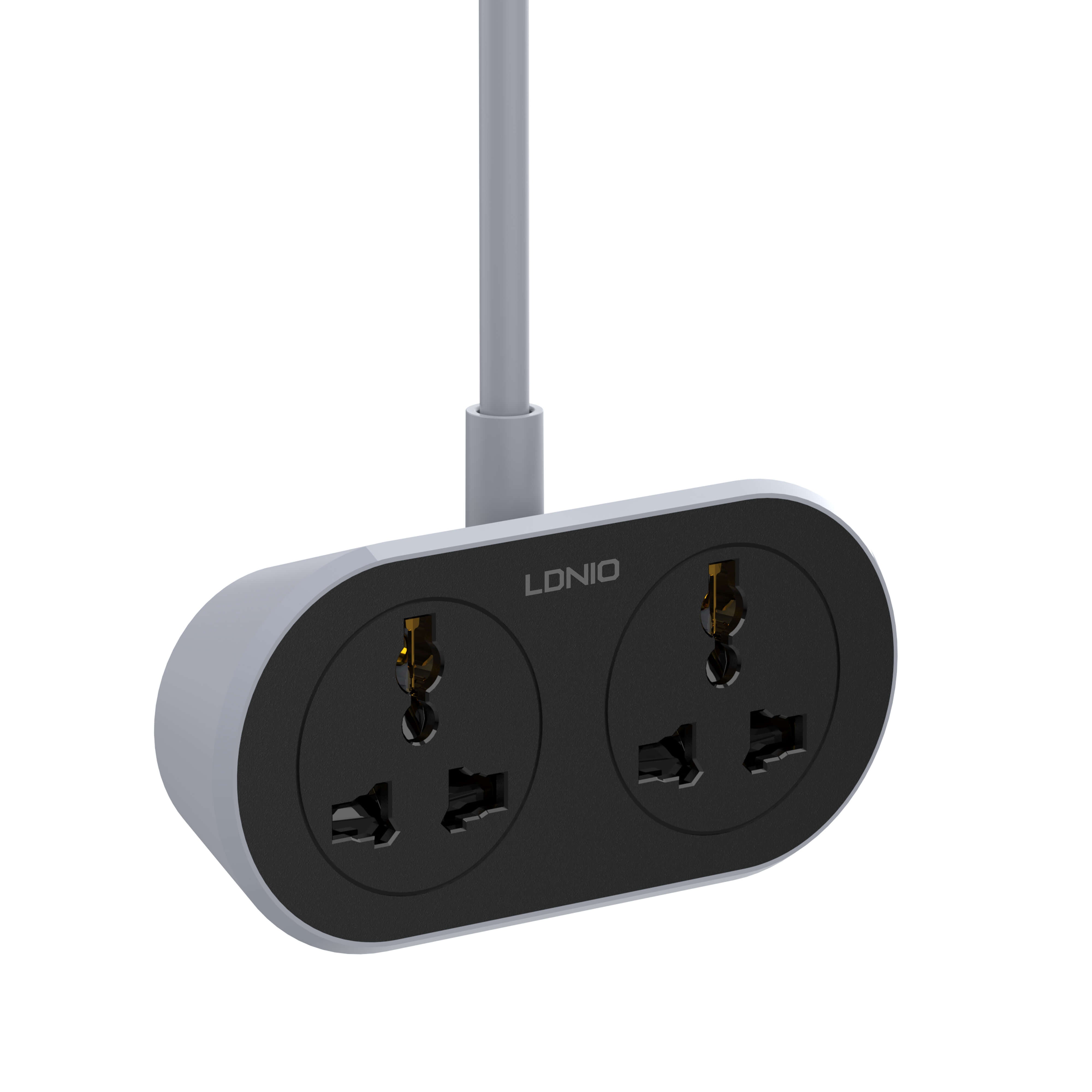 LDNIO 2 AC Outlet Universal Extension Power Socket SC2018