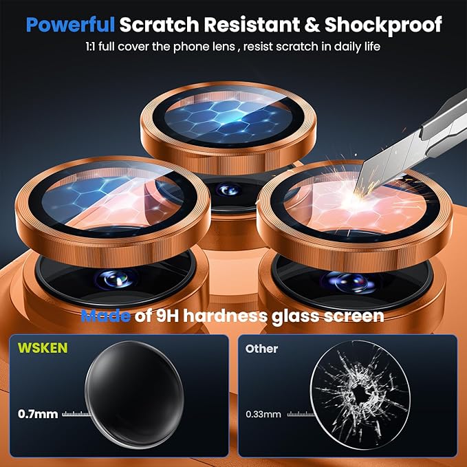 Lito - Camera Ring Glass for iPhone 17 Pro Max