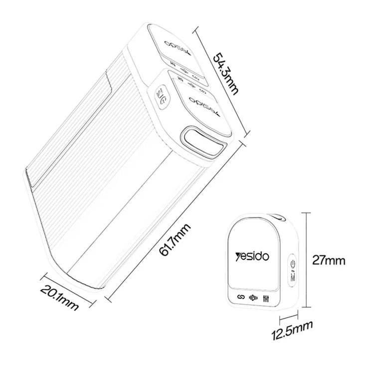 Yesido KR19 Mini Lavalier Mic