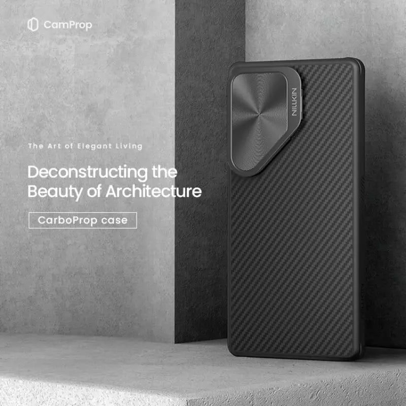 Nillkin CarboProp Magnetic MagSafe Overlay Aramid fiber armor case for Samsung