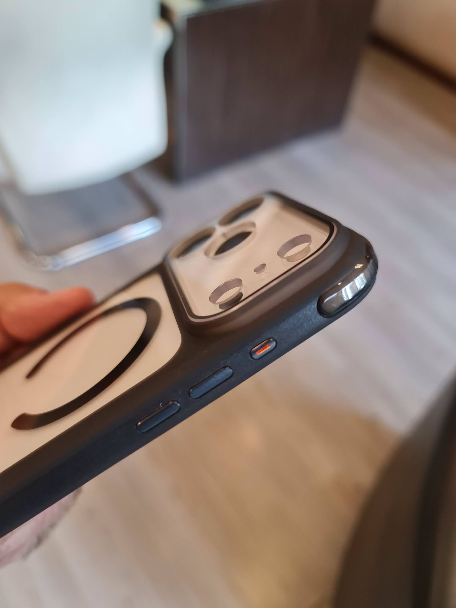 luxury Transparent Magnetic Case for iPhone