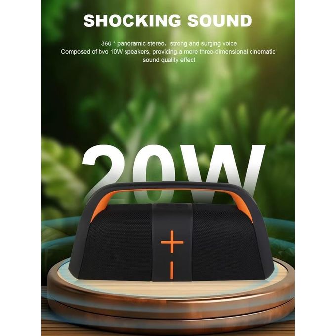 Kisonli K12 RGB Music Speaker – 20W