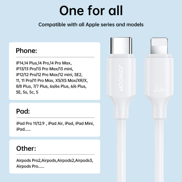 Joyroom S-A9 Type-C to Lightning Cable 1m