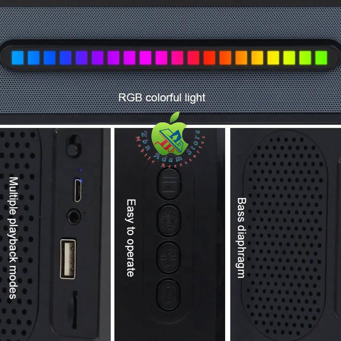 Kisonli LED-916 Gaming RGB Light Bluetooth