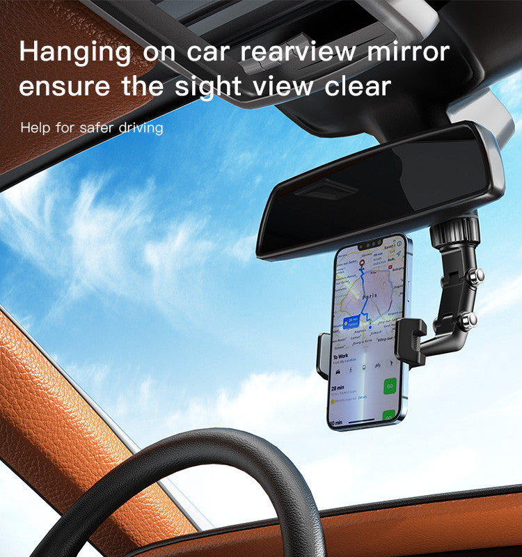 Yesido C192 Rearview Mirror Mobile Phone Car Holder