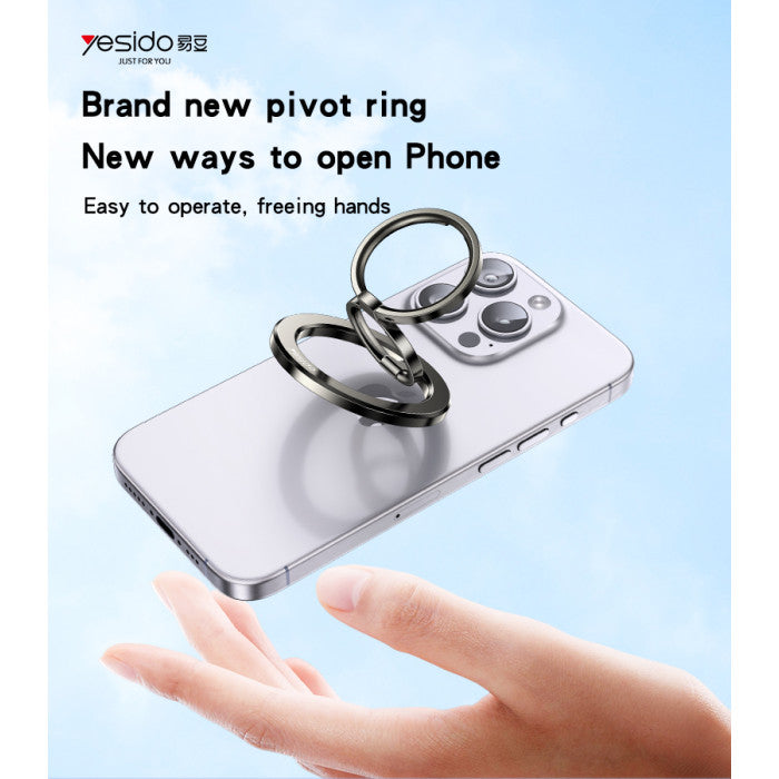 Yesido C206 Zinc Alloy 180 Degree Dlip Ring Phone Holder