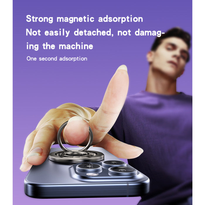 Yesido C206 Zinc Alloy 180 Degree Dlip Ring Phone Holder