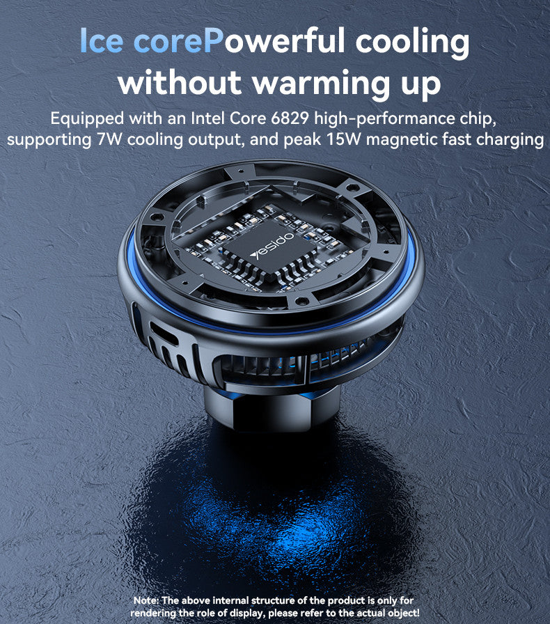 C311 Semiconductor Cooling Dual Ambient Lighting 15W Fast Charging