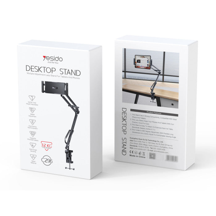 Yesido C296 Desktop Stand designed for tablets and phones