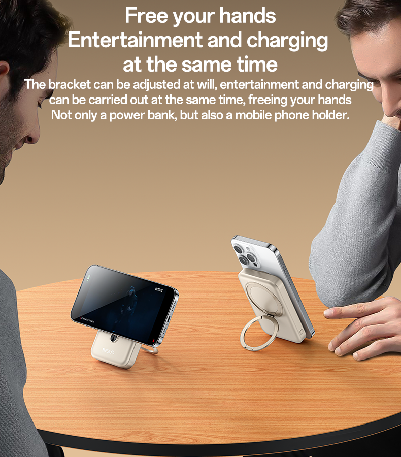 Yesido YP60 360-Degree Rotating Bracket 15W Wireless Fast Charging