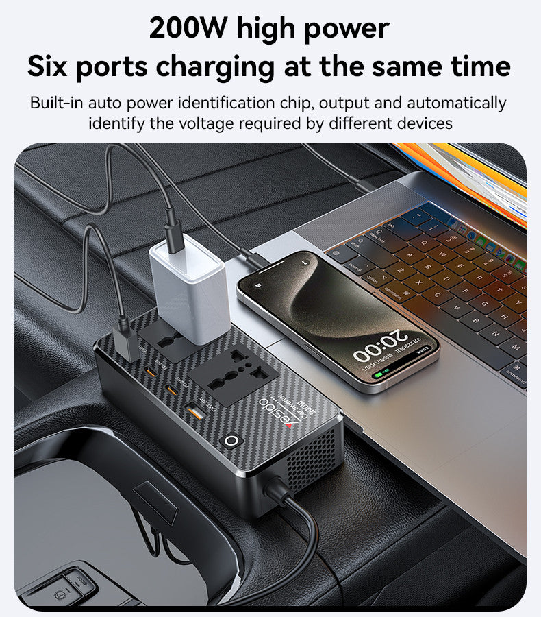 Yesido VC07 12V To 200V Incependent Switch Multiple Protections