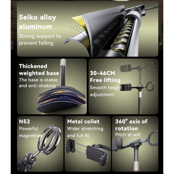 Yesido C297 2 in 1 Table Using Phone Holder