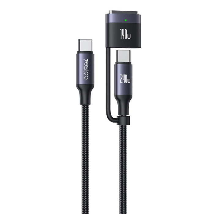 Yesido CA97 1.2M USB to Lighting Fabric Braided Fast Charging