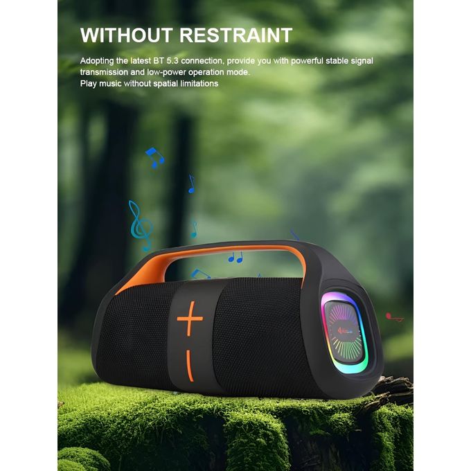 Kisonli K12 RGB Music Speaker – 20W