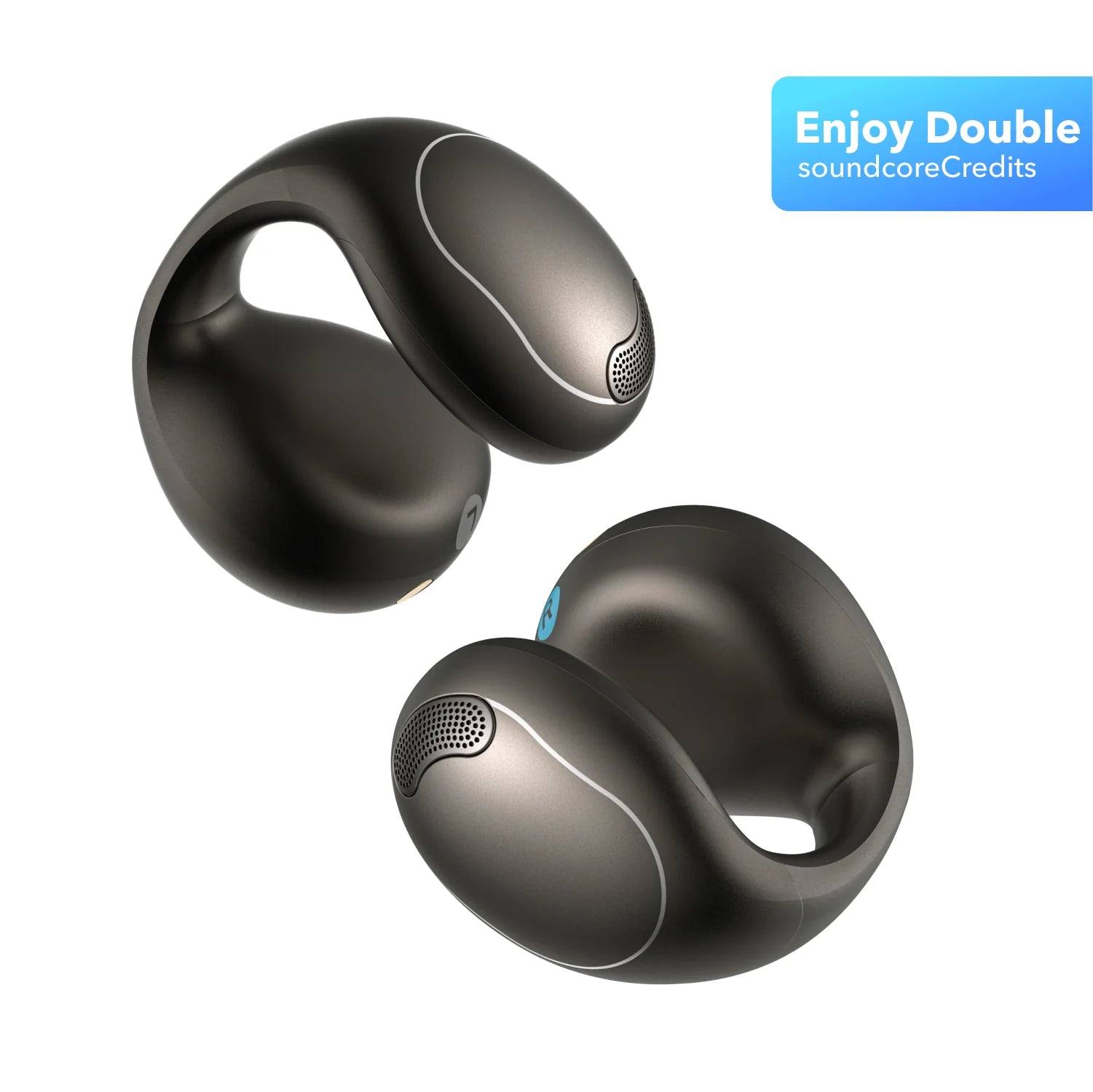 soundcore C40i | Flexible and Comfortable Clip-On Earbuds