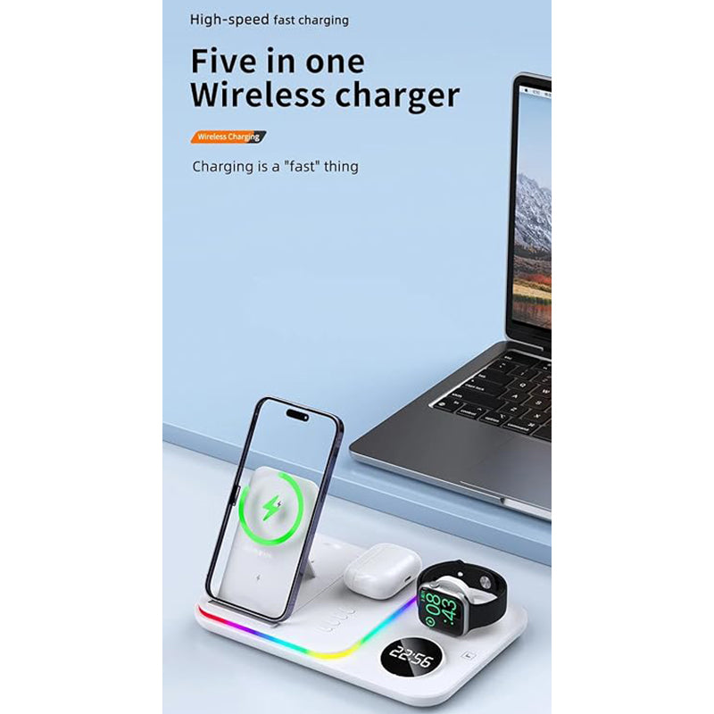 A82 5 in 1 Wireless Charging Dock