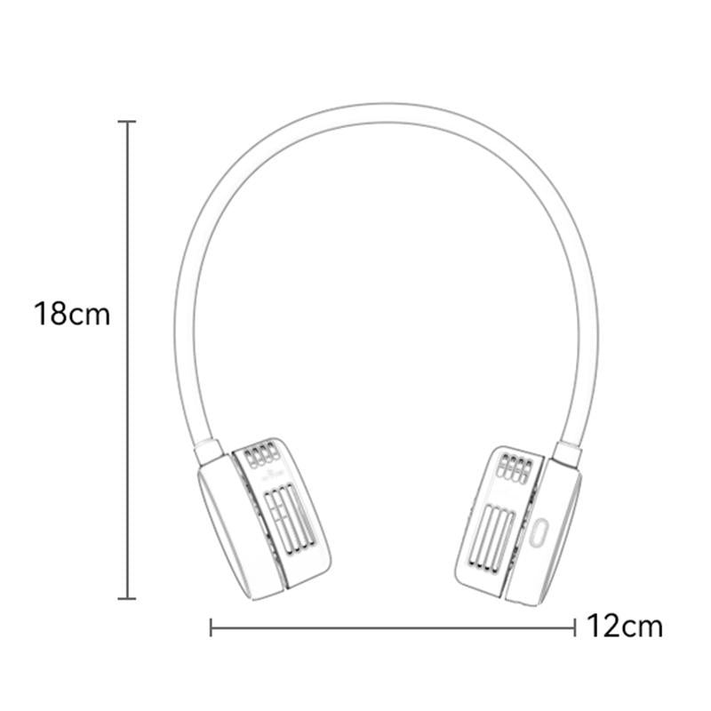 YESIDO YF17 Portable Neck Fan