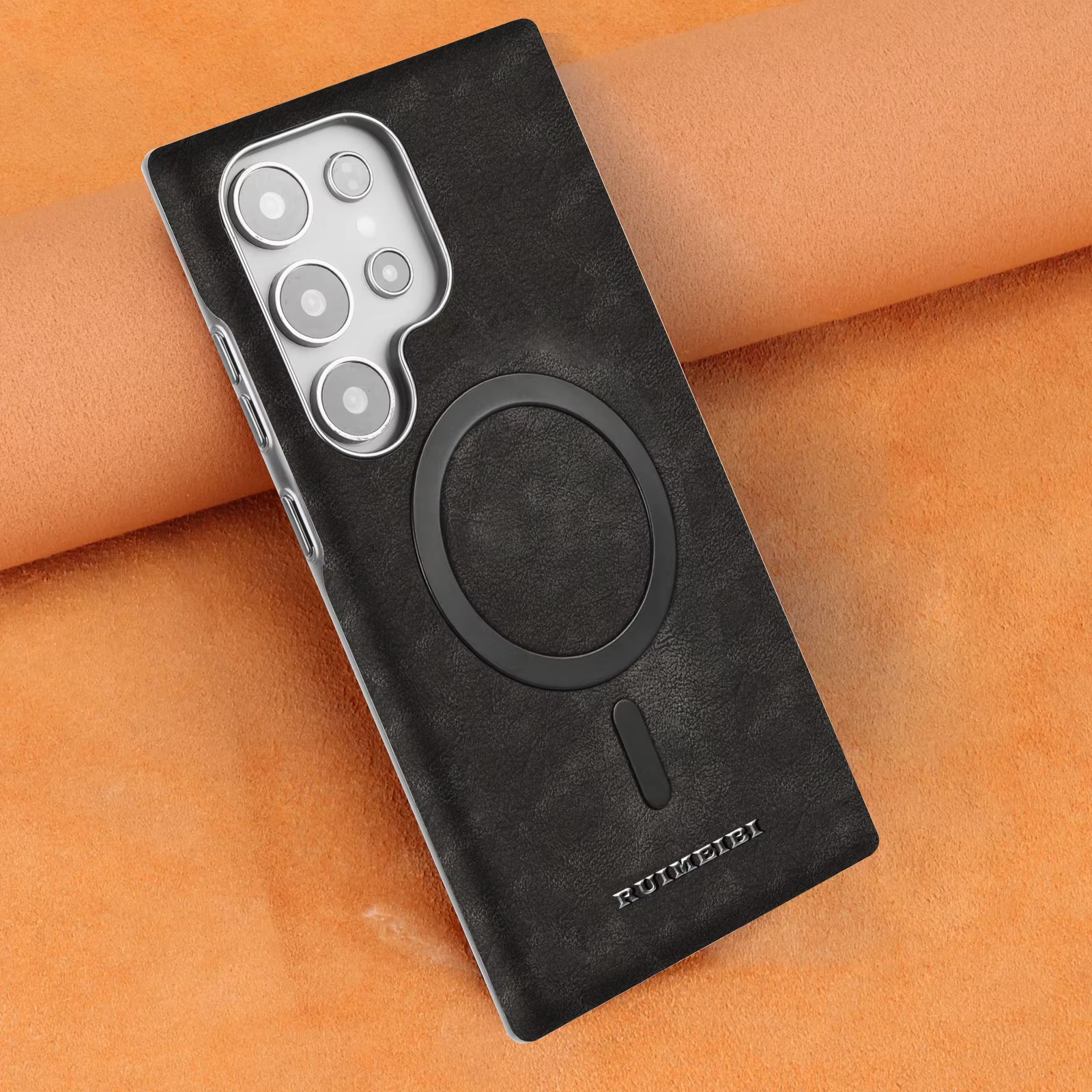 RUIMEIBI Matte photoplating Samsung Premium Leather Flip Case