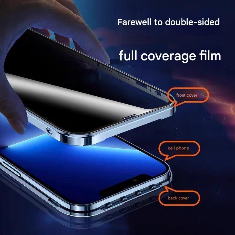 360 magnetic transparent case for iPhone