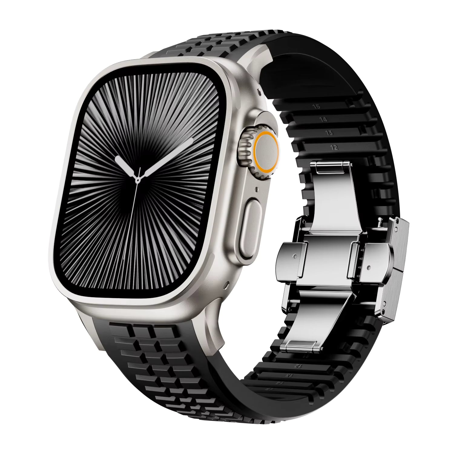 Sports Fluororubber Band for Apple watch